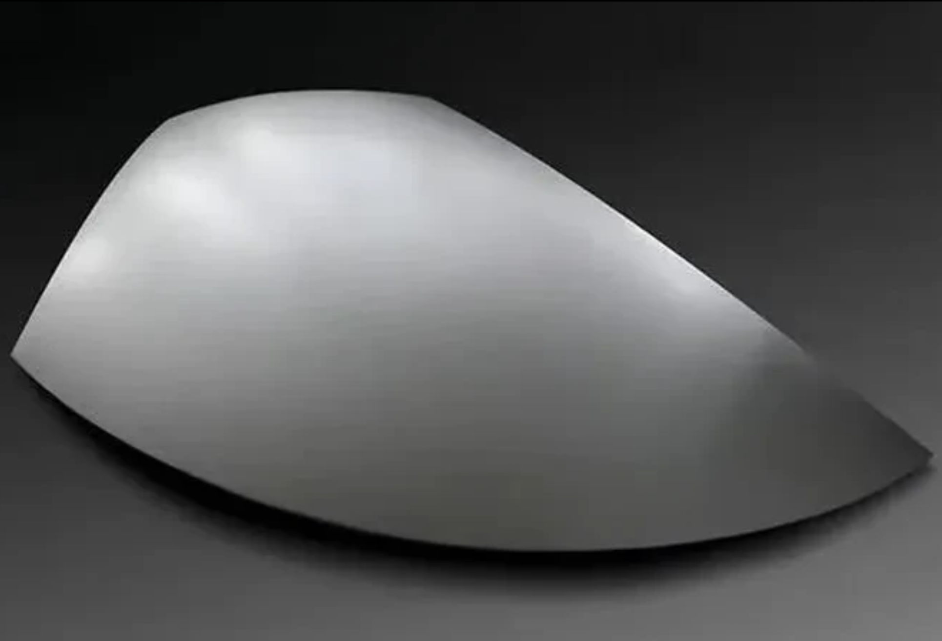 Double curved honeycomb panel