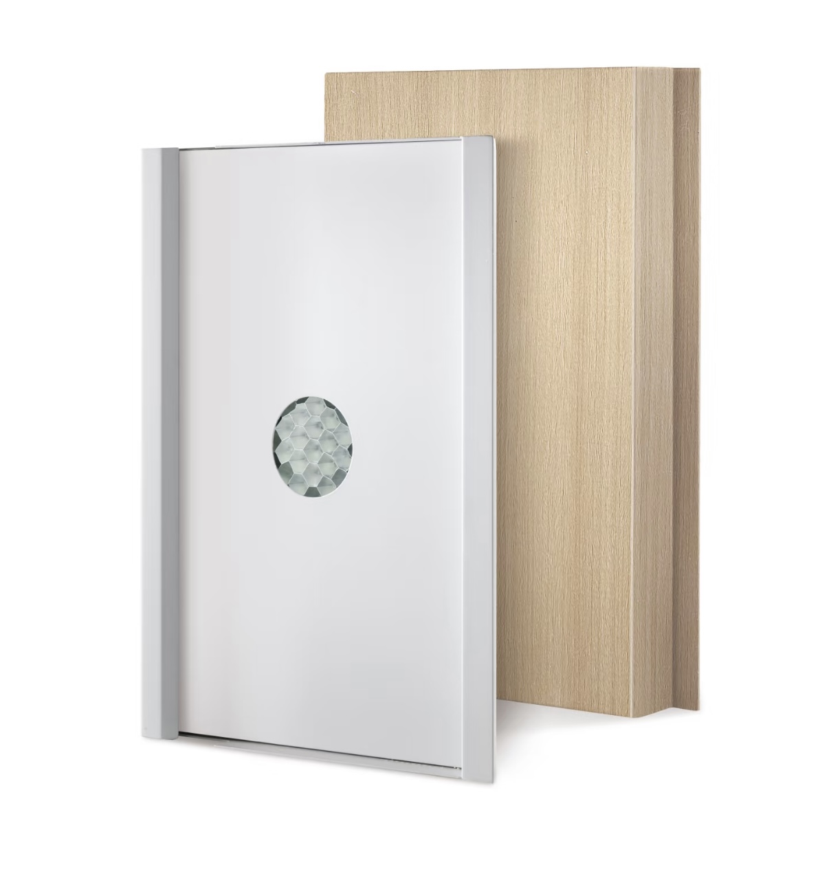 Hook-on aluminium panel