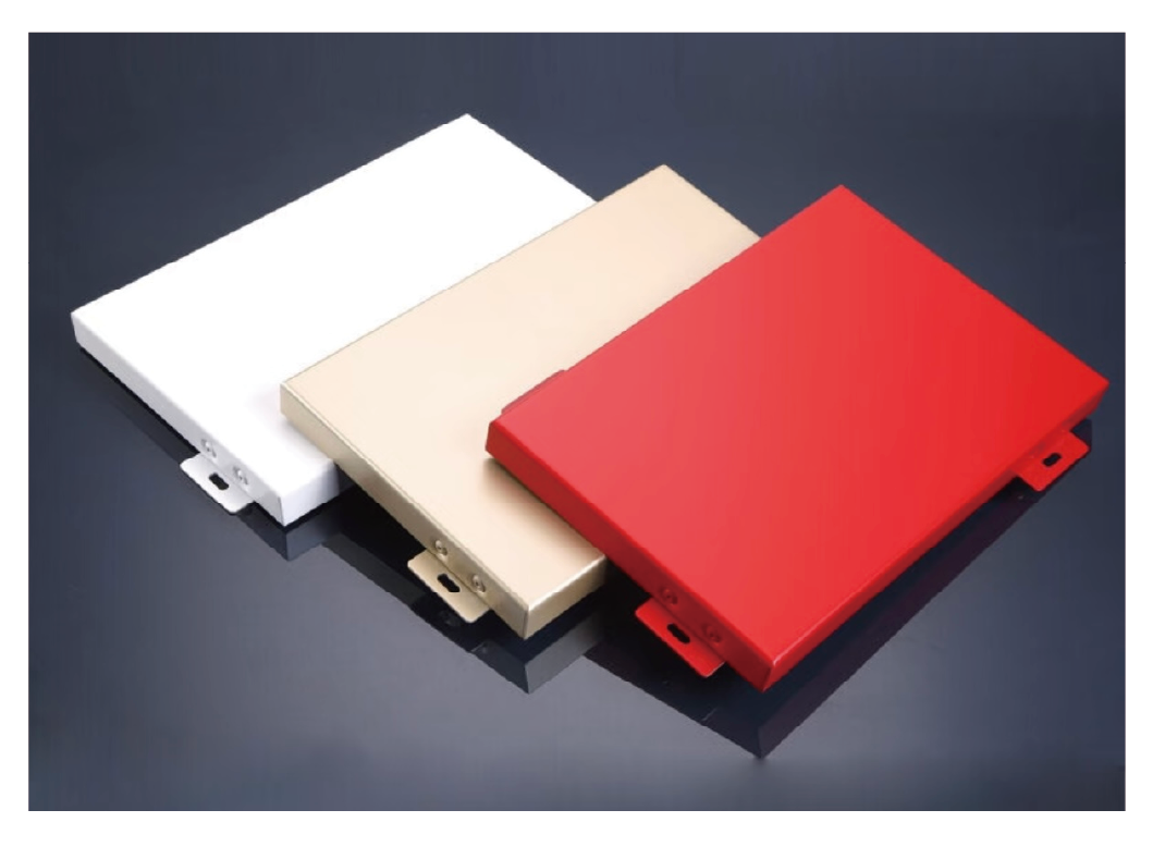Antibacterial powder-coated panel