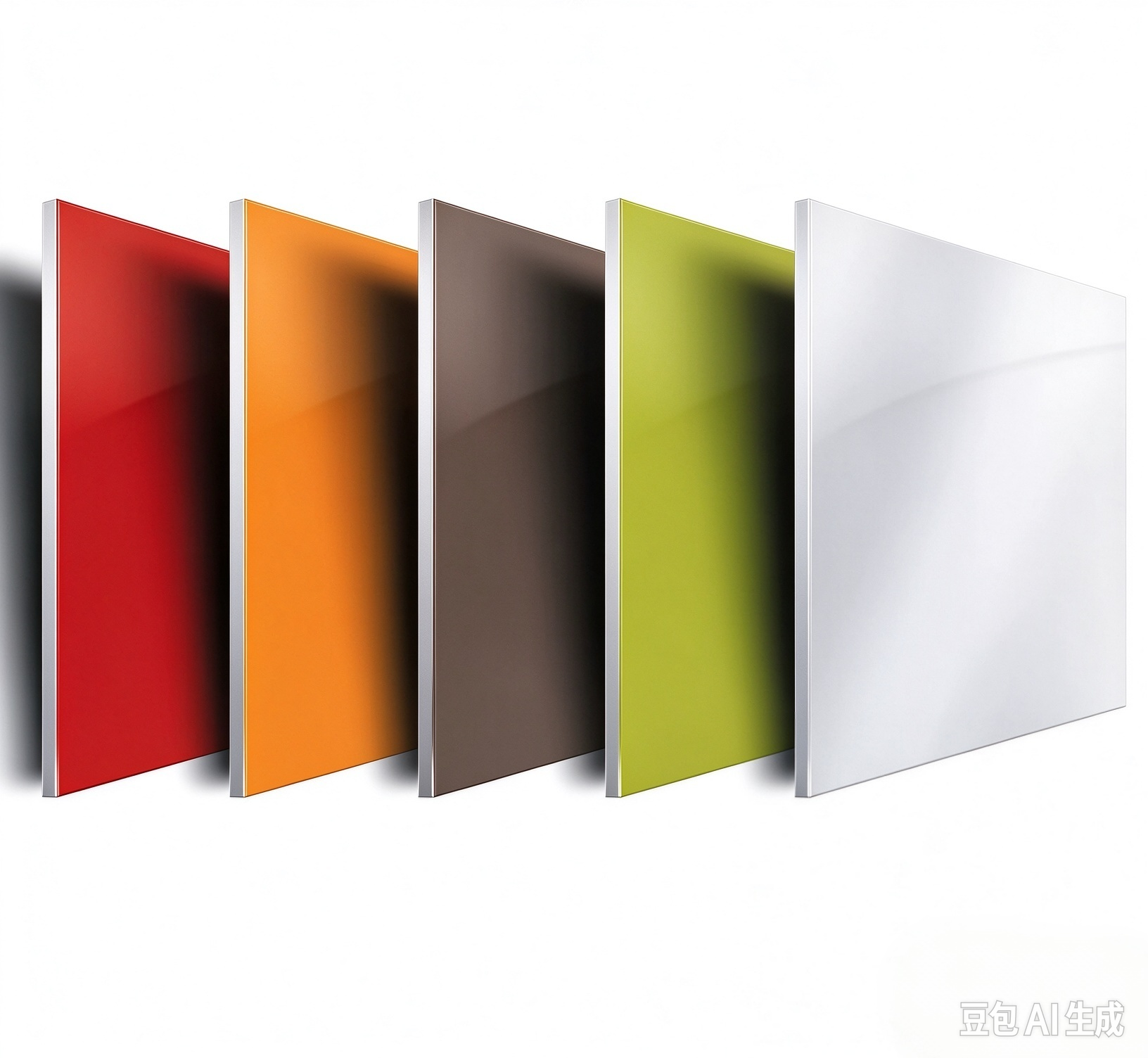 Water-based ceramic coated panel